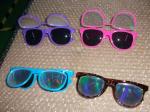 Premium Diffraction Prism Rave Glasses Rainbow Glasses For New Year Holidays