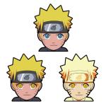 Stock Size Waterproof Lenticular Sticker Naruto Lenticular Stickers Motion