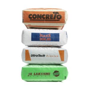 Quality 20KG 25KG 40KG 50KG PP Cement Bags woven Block Bottom Valve Cement Bag ISO9001 wholesale