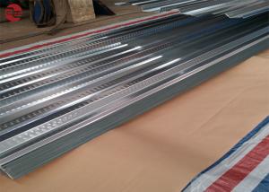 Quality 0.13mm Light Corrugated Galvanized Steel , CGCC Pre Coated Galvanized Sheets For Supermarket wholesale