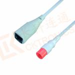 MEK 6 Pin IBP Adapter Invasive Blood Pressure Cable Medex Abbott