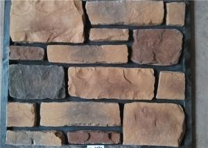 Quality Classical Style Wateproof Faux Exterior Stone , Faux Veneer Stone Panels For Home Building wholesale