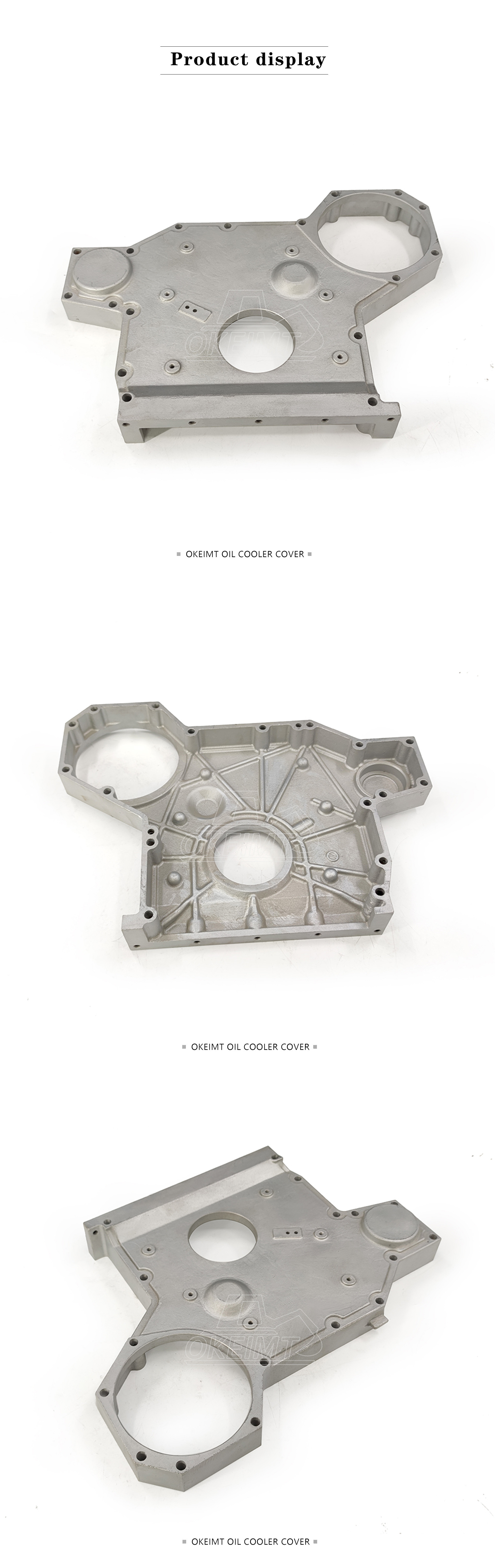 OKEIMT Excavator Engine Parts Timing Cover 6D95-6 Timing Gear