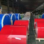 Furniture Light Blue 1000mm Width T8 Painted Aluminum Coil