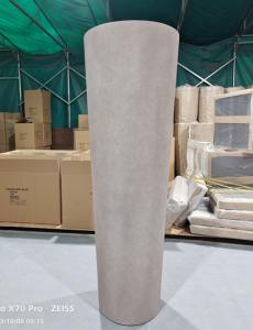 Quality Round Fiberglass Customized Flower Pots Indoor And Outdoor Decor wholesale