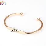 55MM Adjustable Cuff Womens Engraved Bracelets