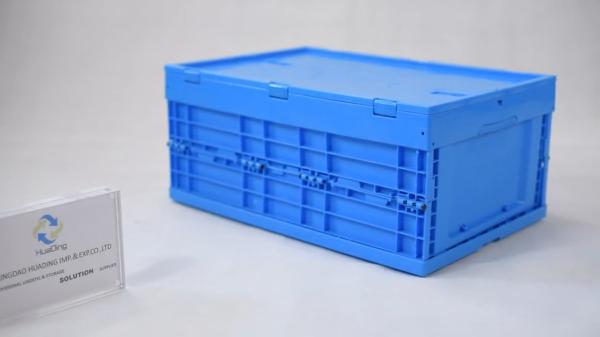 100% virgin PP material folding storage box fruit crate collapsible cheapest