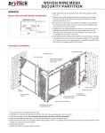 Heavy Duty Two Sides Industrial Storage Cage , Wire Mesh Storage Lockers Full