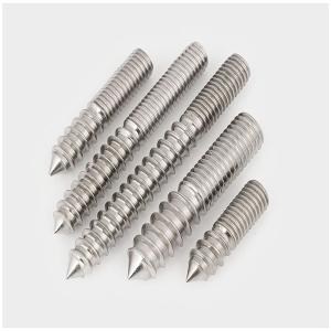 Quality Stainless steel SS304 SS316 double end wood threaded dowel screw hanger bolt wholesale