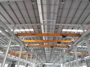 Quality Warehouses Factories Electric Single Girder Overhead Crane 3 Ton Span 12m wholesale