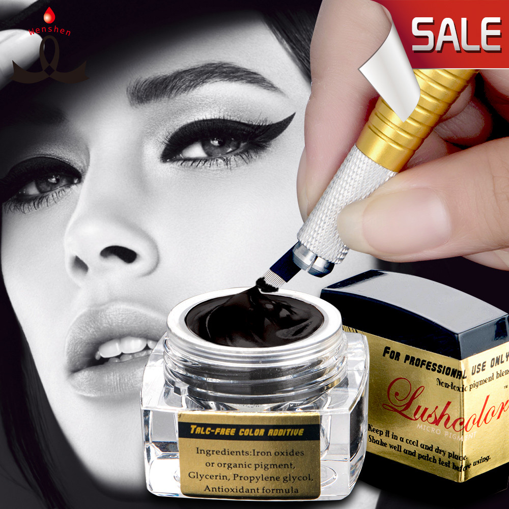 Lush Color Pigmentation Pigments For Microblading Eyeliner Thick Color Eyeliner Ink