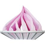 Pink 6 Pockets HVAC F7 Bag Filter Synthetic Fiber Pocket Bag Filter High