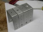 Building Hardware U Shaped Metal Brackets , Galvanized Metal Construction
