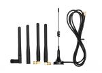 10cm Rubber Radio Antenna , LS-A2 Wireless Right Angle Antenna