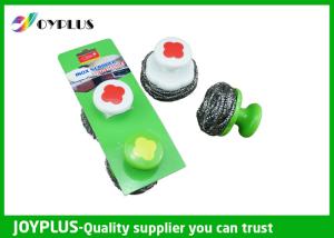 Quality Longlasting Kitchen Scouring Pads Stainless Steel OEM / ODM Available wholesale