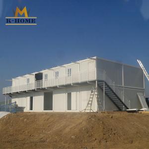 Quality Custom Built Prefab Modular Homes 20ft Office Container With Toilet wholesale