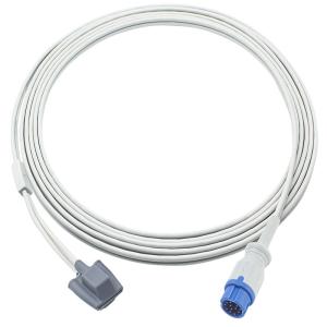 Quality Compatible Konsung Aurora 8/10/12 12Pin Infant SpO2 Sensor Konsung Aurora Baby SpO2 Cable 3.0M wholesale