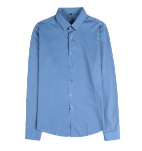 Quality Autumn DRESS SHIRTS Business Casual Custom Long Sleeve Solid Cotton Slim Fit Men Shirt wholesale