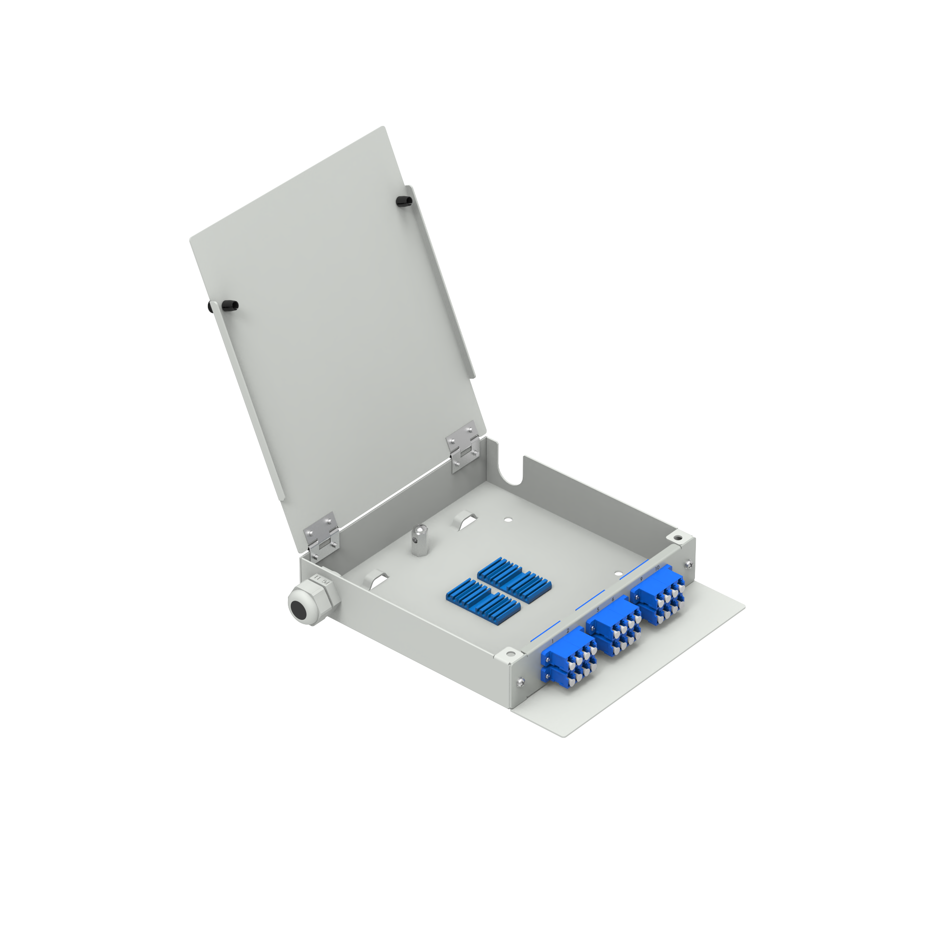 12 Cores FTTH Terminal Box for Economical Fiber Optic Distribution in ODN Network