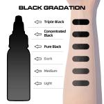 Concentrated Black Quality Tattoo Ink 60ML Eyebrow Tattoo Ink