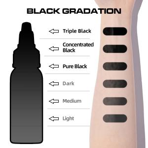 Quality Concentrated Black Quality Tattoo Ink 60ML Eyebrow Tattoo Ink wholesale