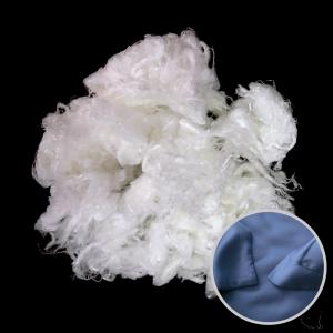 Quality Lyocell Fibers Eco-Friendly Biodegradable Rayon Staple Fiber For Baby Products wholesale