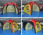 Small Inflatable Advertising Tent , Inflatable Tailgate Tent Commercial Grade