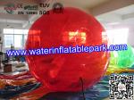 Entertainment Body Zorbing Ball Apple Design , Colorful Inflatable Beach Ball