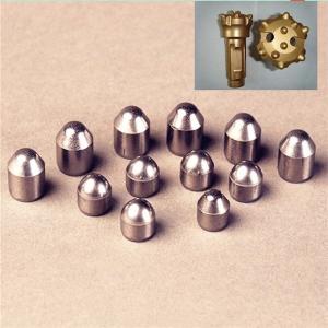 Quality High Purity Cemented Tungsten Carbide Inserts Drill Button Bit Face Min HW9 wholesale