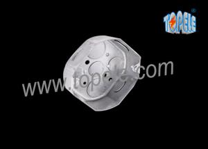 Quality 1 - 1 / 2&quot; Deep 4'' Galvanized Steel Electrical Box Covers With Covers wholesale
