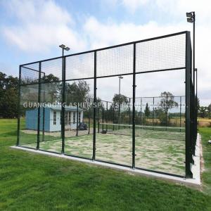 Quality Weatherproof Padel Tennis Single Court LED Lighting Panoramic wholesale