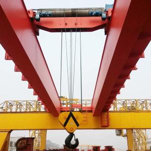 Quality 20ton electric double girder overhead crane with magnet price wholesale