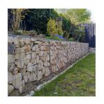 Retaining Wall Gabion Stone Cage in Galvanized Type with 100*100*50 Aperture