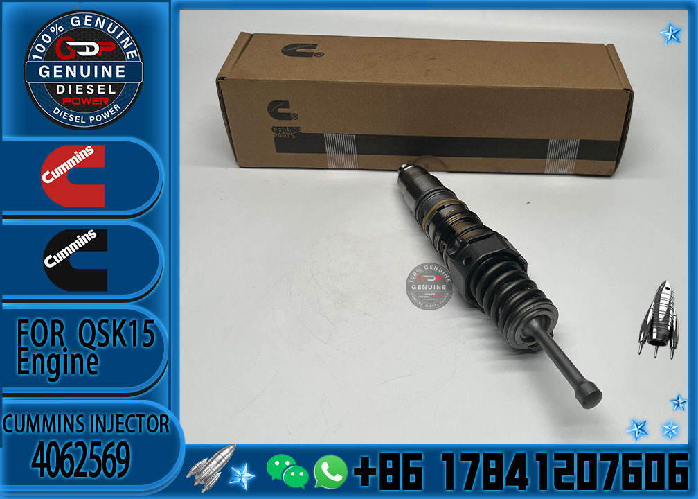 Original Common Diesel injector 4062569 4088723 4928260 4010346 4928264 For QSX15 ISX15 Engine