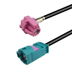 Quality LVDS Extension HSD Cable Assembly 4+2 Pin For Automotive Electronics wholesale