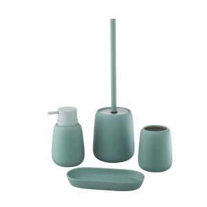 Quality stylish ceramic bathroom accessories set foam dispenser soap dispenser toothbrush holder wholesale
