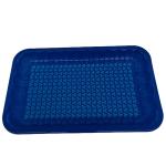 Customized Water Absorption Disposable Plastic Tray For Seafood Meat Supermarket