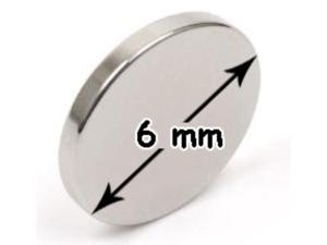 Quality HSMAG 6mm Round Sm2Co17 Magnet Permanent Disc Magnet Punching Anti Corrosion wholesale