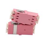 OEM ODM FTTH Adapter LC Upc Multimode Om4 Duplex Coupler