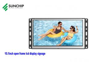 Quality 10.1'' 15.6'' 21.5'' Touch Screen Open Frame Monitor LCD ADs For Cars Elevator Subway wholesale