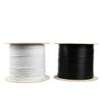 4 Core Fiber Optic Cable G657 Ftth Drop Cable With Messenger Wire GJYXCH