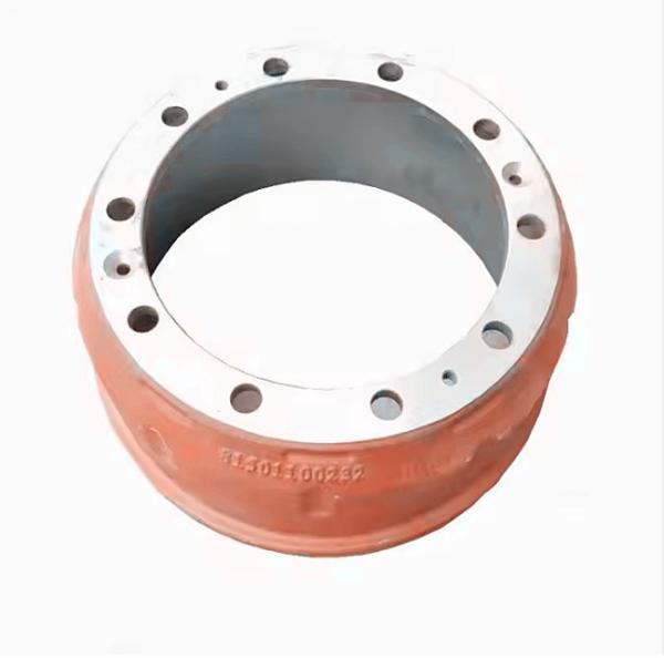 Steel Shacman Truck Spare Parts Front Brake Hub Break Drum 199112440003