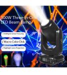 300W 3in1 LED Sharpy Beam Moving Head Light For Even Show Bar Club 80 RGBW IP22