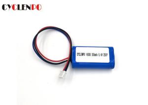 Quality 14500 Lithium Ion Rechargeable Battery , Rechargeable Lithium Battery Pack Anti Overcharge wholesale
