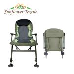 Outdoor 600d Folding Camping Beach Fishing Chair Oxford Fabric With Storage Bag