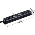 Waterproof IP67 50W 24V LED Strip Driver Light Box LED Module Washing Wall Light
