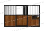 Steel Pipe Frame High Density Bamboo Horse Stable Box