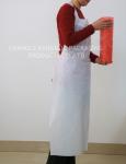 Polythene Disposable Plastic Aprons Hairdressing Capes Customized Size