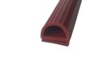 Transparent Sun Resistant D Shape Flexible Rubber Door Seal Silicone Profile for