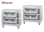 Two Deck Four Tray 430 13.2kw Bakery Deck Oven